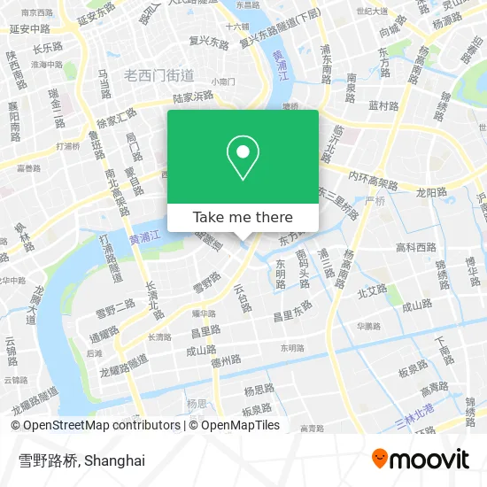 雪野路桥 map