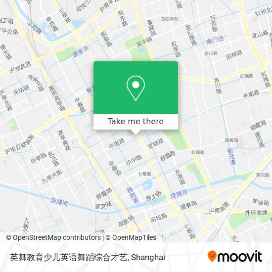 英舞教育少儿英语舞蹈综合才艺 map