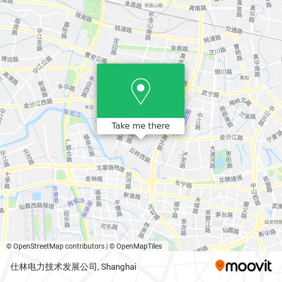 仕林电力技术发展公司 map