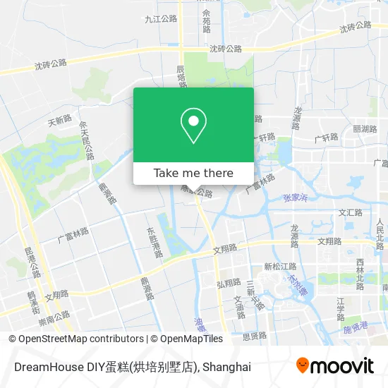 DreamHouse DIY蛋糕(烘培别墅店) map