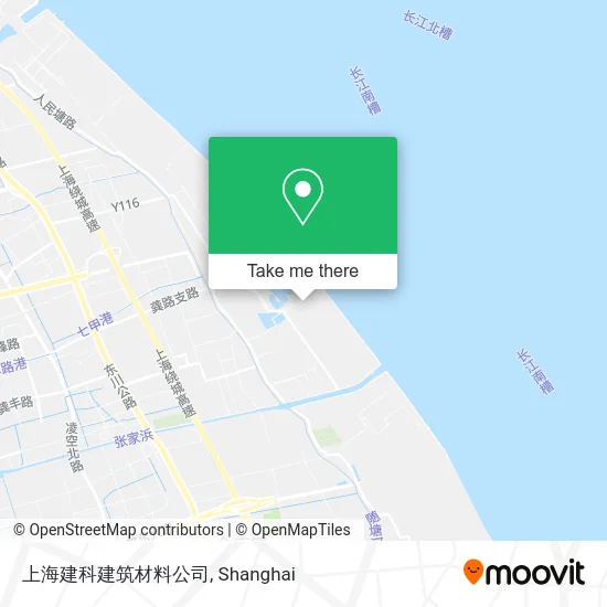 上海建科建筑材料公司 map