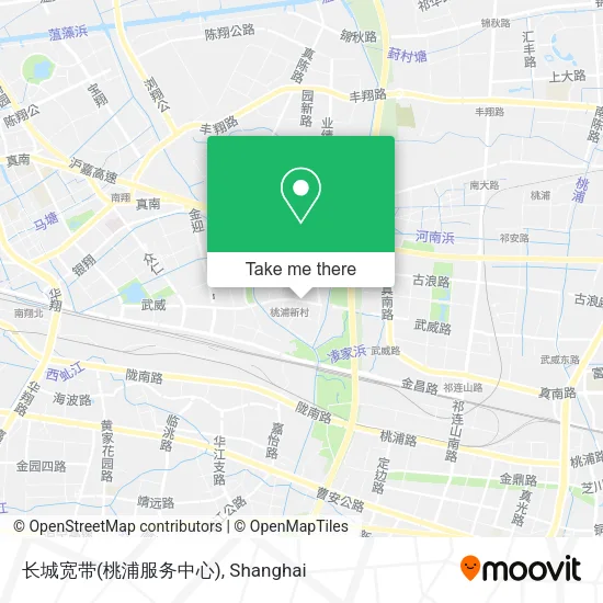 长城宽带(桃浦服务中心) map