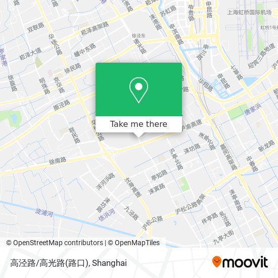 高泾路/高光路(路口) map