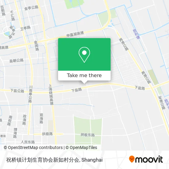 祝桥镇计划生育协会新如村分会 map