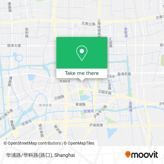 华浦路/华科路(路口) map