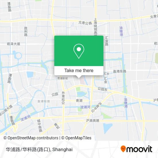 华浦路/华科路(路口) map