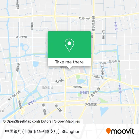 中国银行(上海市华科路支行) map