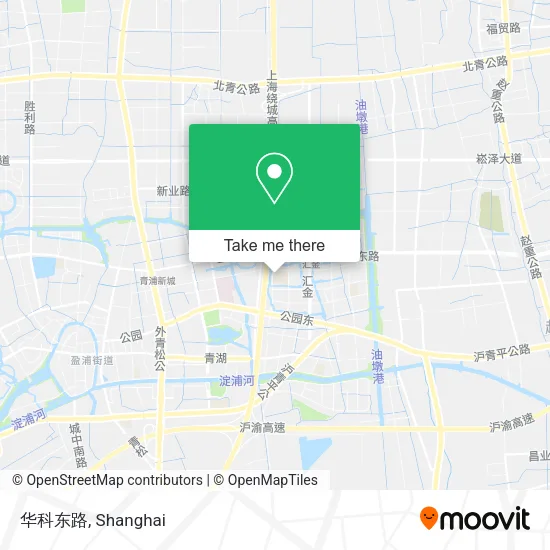 华科东路 map