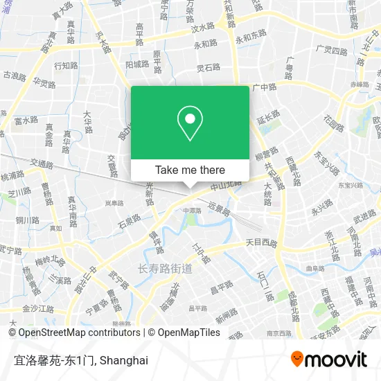 宜洛馨苑-东1门 map