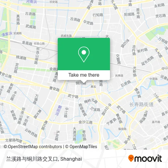 兰溪路与铜川路交叉口 map
