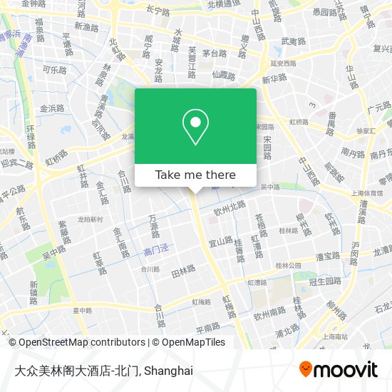 大众美林阁大酒店-北门 map