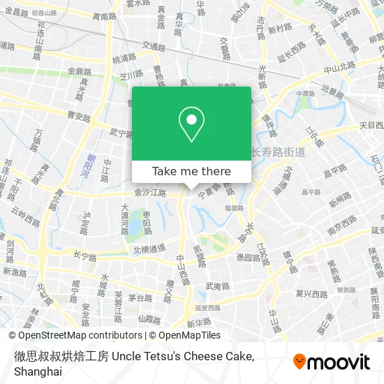 徹思叔叔烘焙工房 Uncle Tetsu's Cheese Cake map