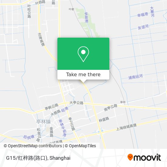 G15/红梓路(路口) map