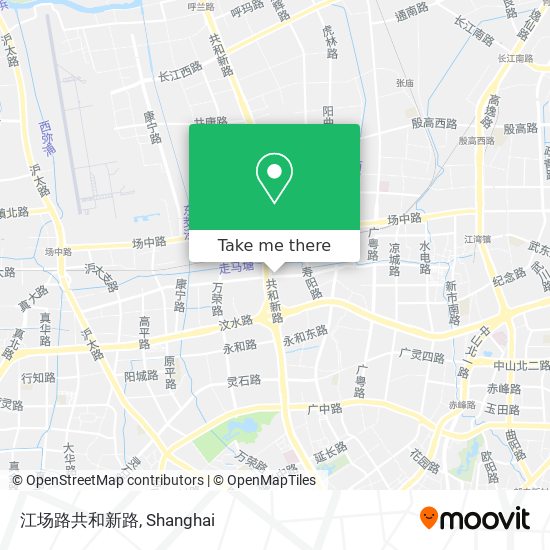 江场路共和新路 map