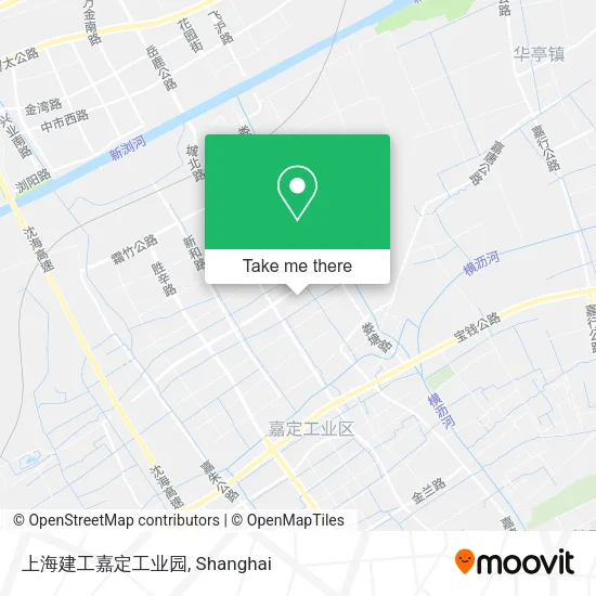 上海建工嘉定工业园 map