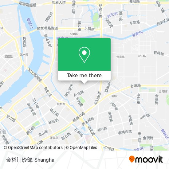 金桥门诊部 map