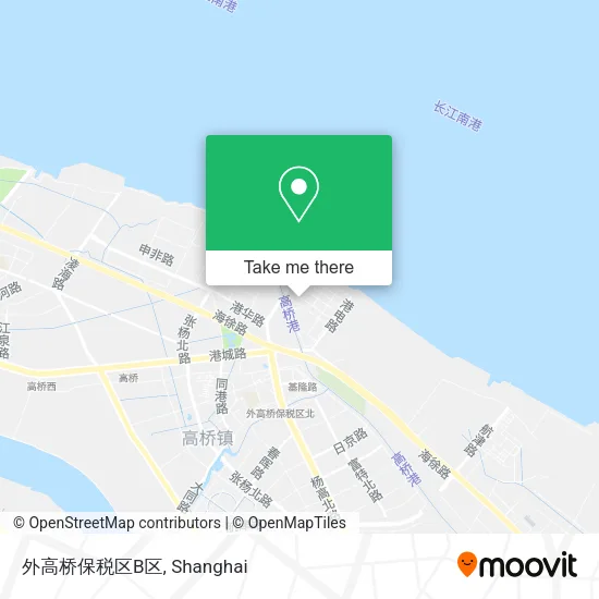 外高桥保税区B区 map