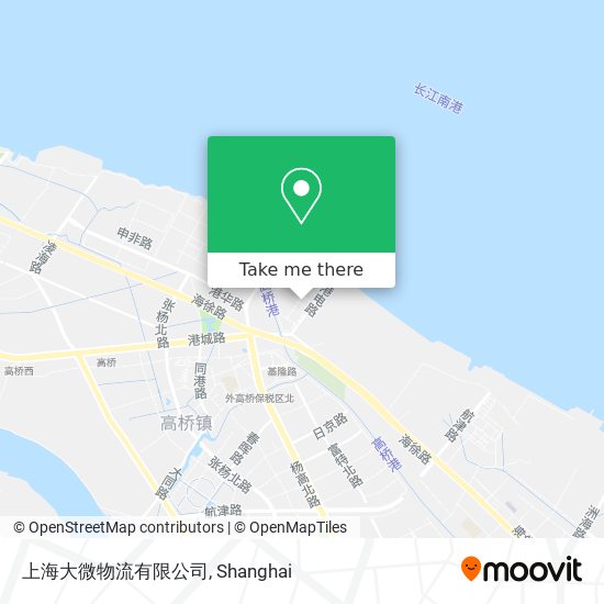 上海大微物流有限公司 map