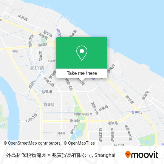 外高桥保税物流园区兆寅贸易有限公司 map