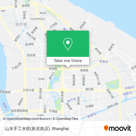 山东手工水饺(新灵路店) map