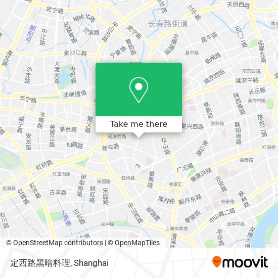 定西路黑暗料理 map