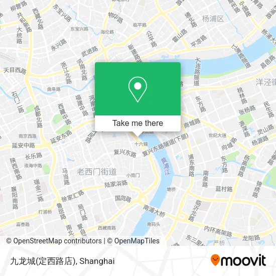九龙城(定西路店) map