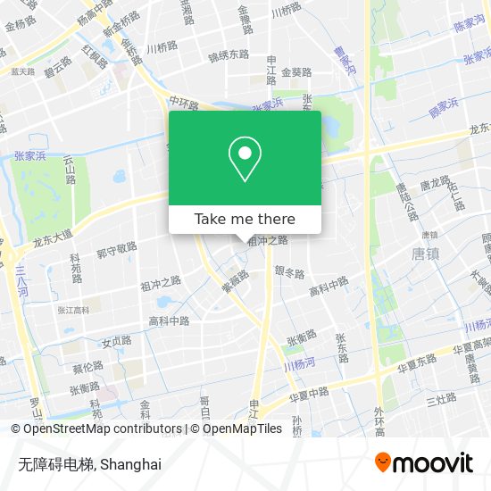 无障碍电梯 map