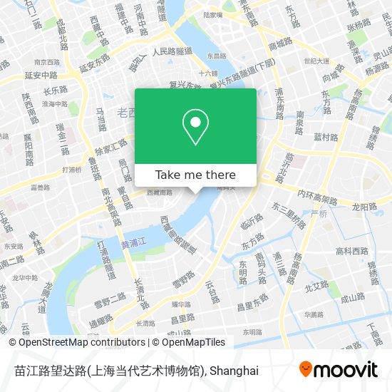 苗江路望达路(上海当代艺术博物馆) map