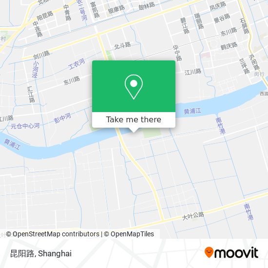 昆阳路 map