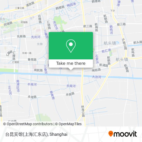 台昆宾馆(上海汇东店) map