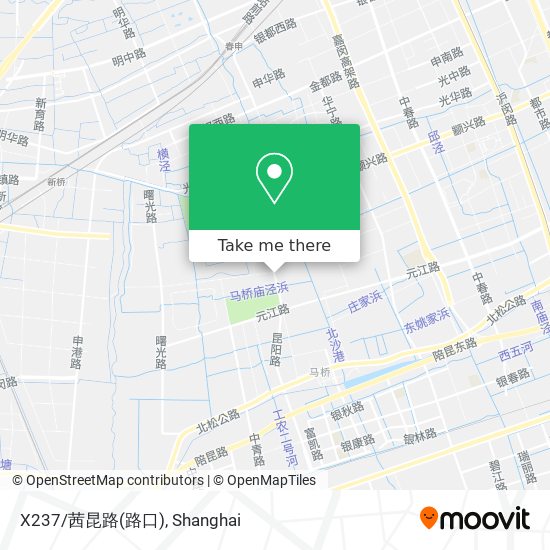 X237/茜昆路(路口) map