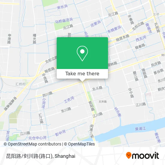 昆阳路/剑川路(路口) map