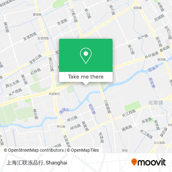 上海汇联冻品行 map