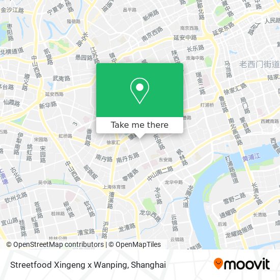 Streetfood Xingeng x Wanping map