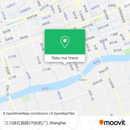 江川路红园路(汽轮机厂) map