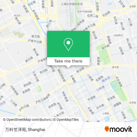 万科笠泽苑 map