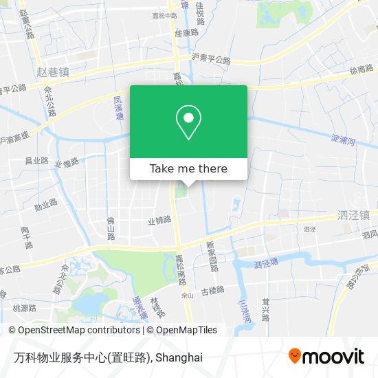 万科物业服务中心(置旺路) map
