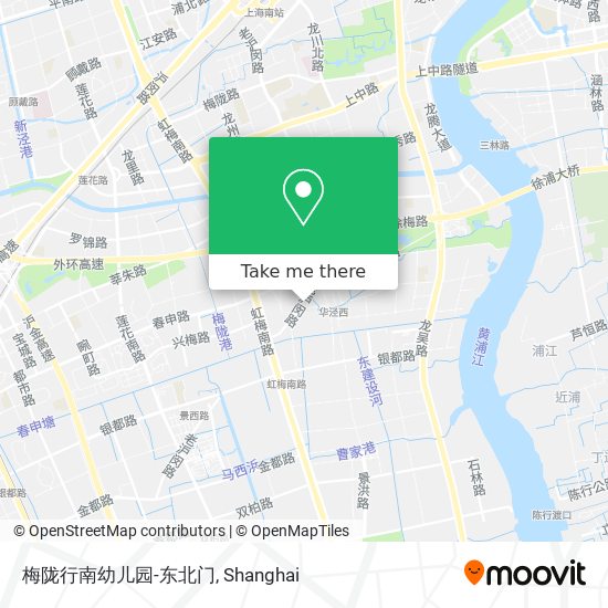 梅陇行南幼儿园-东北门 map