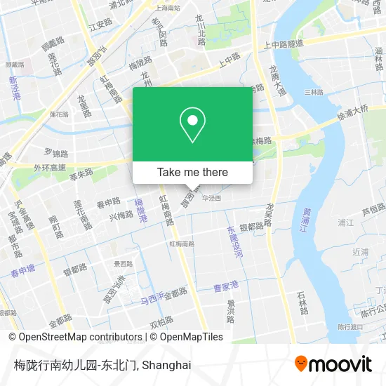梅陇行南幼儿园-东北门 map