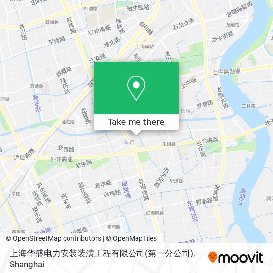 上海华盛电力安装装潢工程有限公司(第一分公司) map