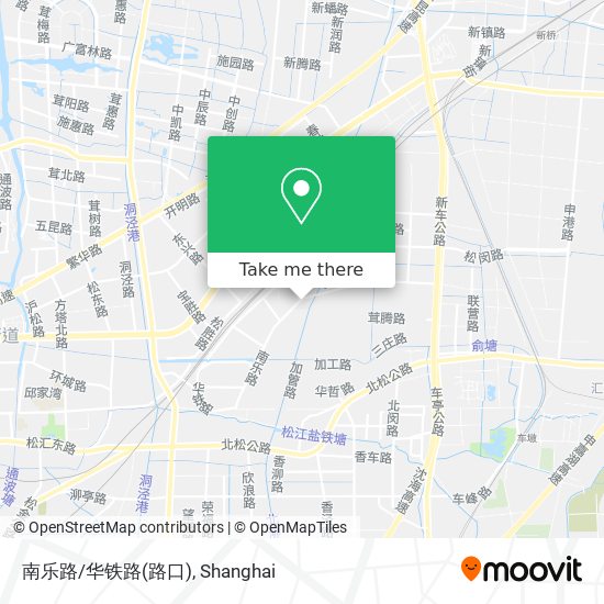 南乐路/华铁路(路口) map