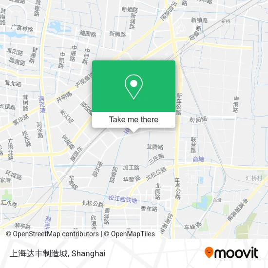 上海达丰制造城 map