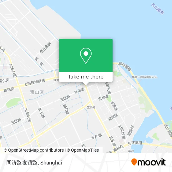 同济路友谊路 map