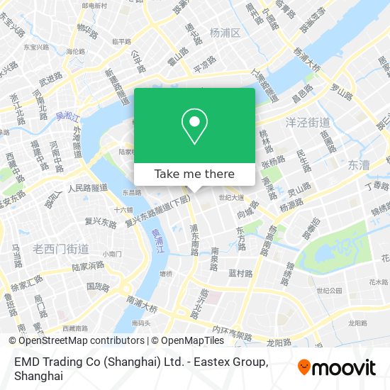 EMD Trading Co (Shanghai) Ltd. - Eastex Group map
