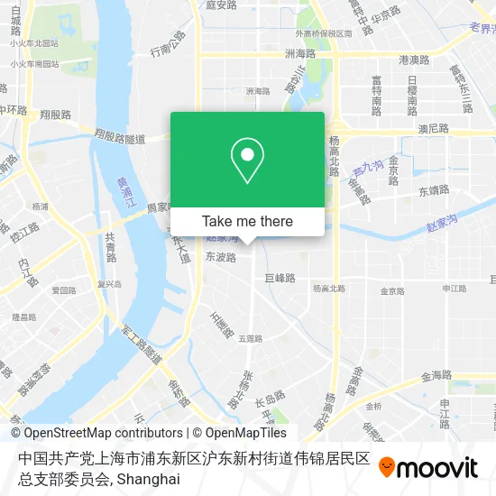 中国共产党上海市浦东新区沪东新村街道伟锦居民区总支部委员会 map