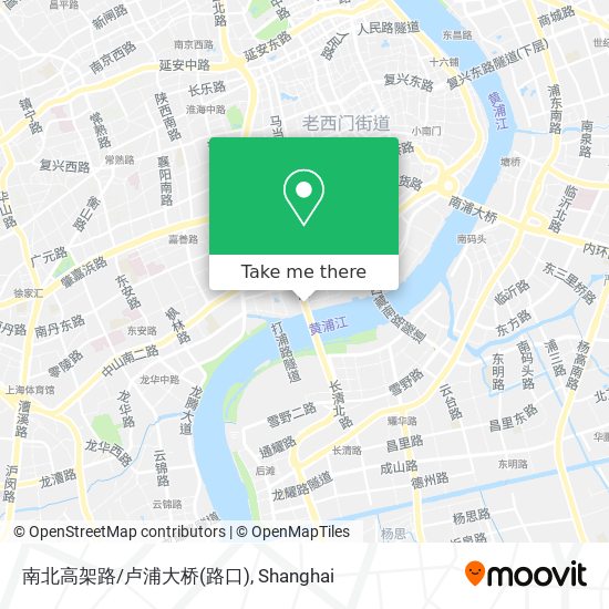 南北高架路/卢浦大桥(路口) map