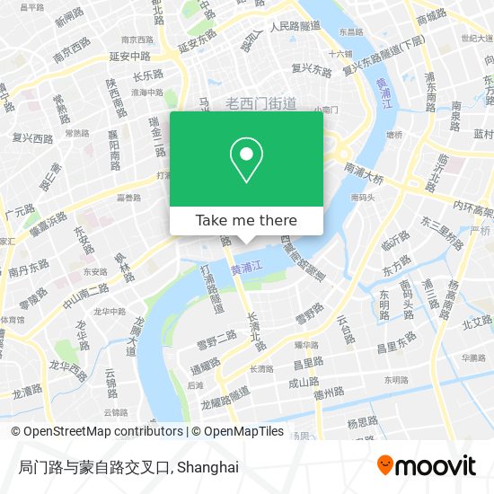 局门路与蒙自路交叉口 map