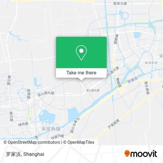 罗家浜 map