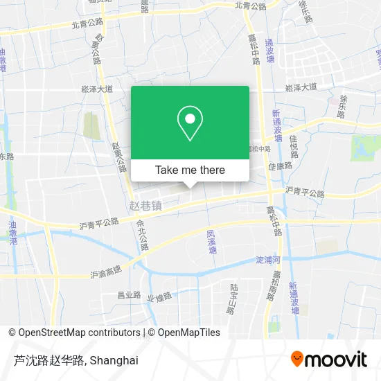 芦沈路赵华路 map