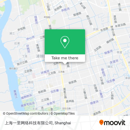 上海一里网络科技有限公司 map